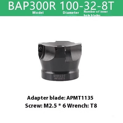 2075-CNC 90 degree right-angle BAP300R/400R milling cutter head machining center 1604 cutter head non-standard 45 60 65 Shandong Denso Pricision Tools Co.,Ltd.